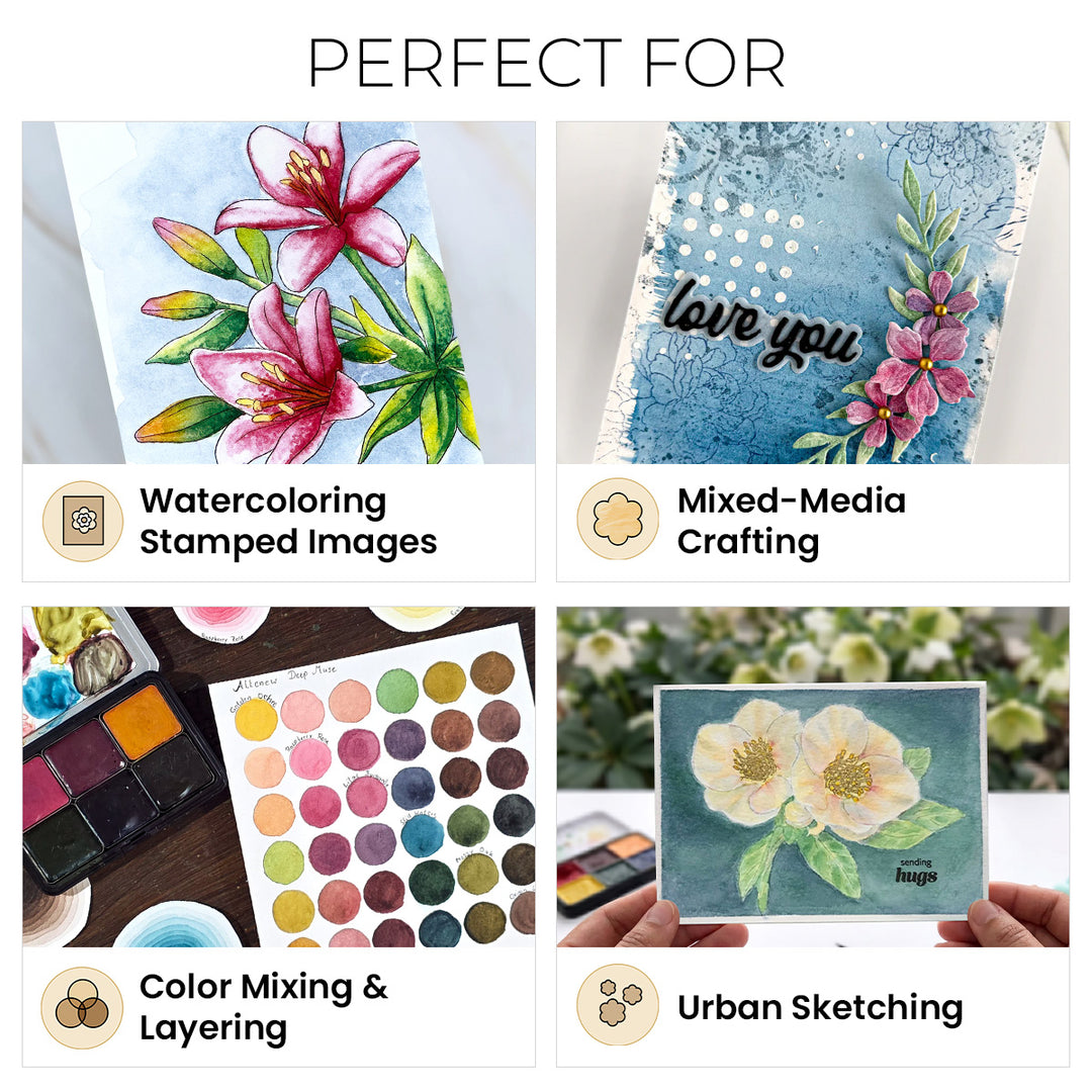 Watercolor Compact - Lush Terra