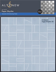 Paper Rhythm 3D Embossing Folder - Altenew