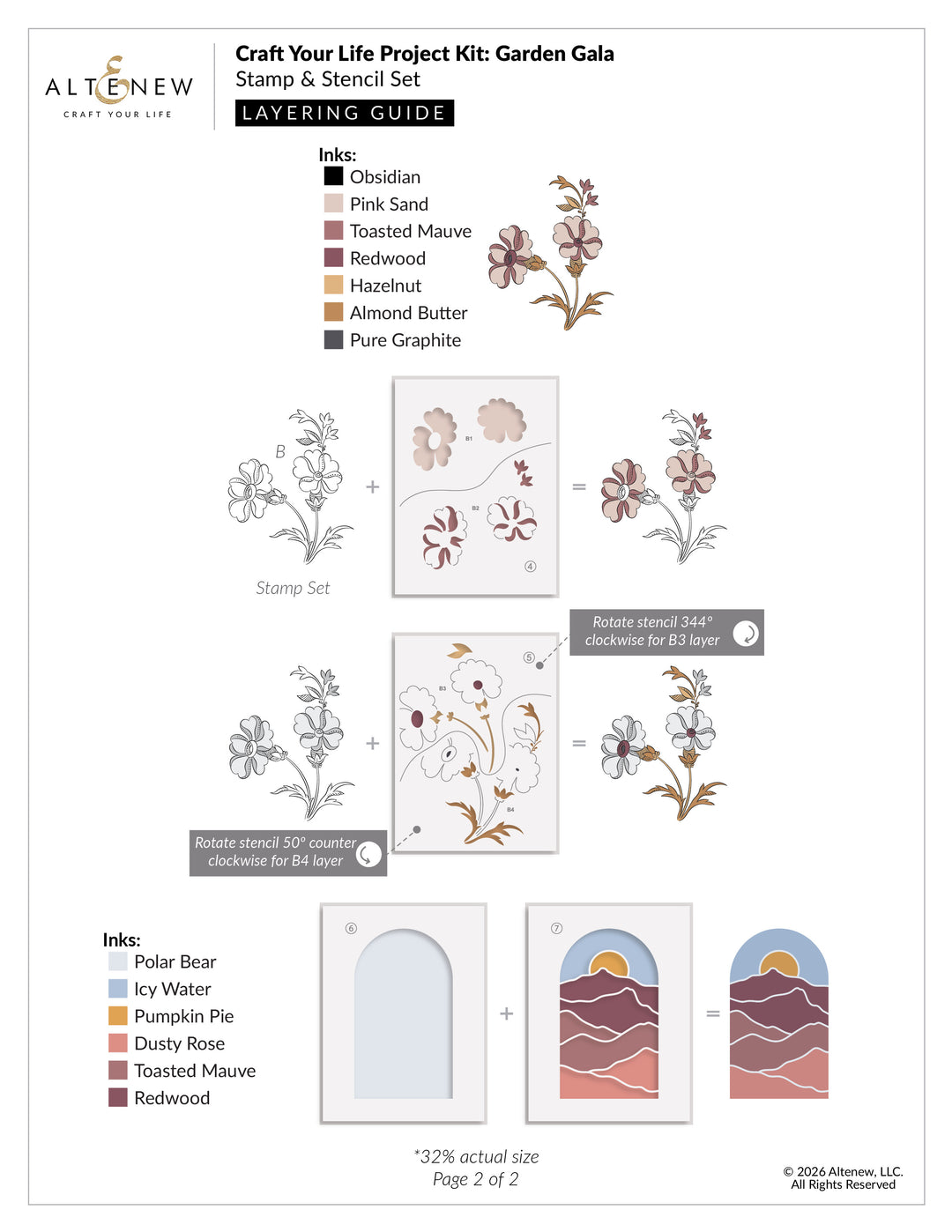 Craft Your Life Project Kit: Garden Gala - Altenew
