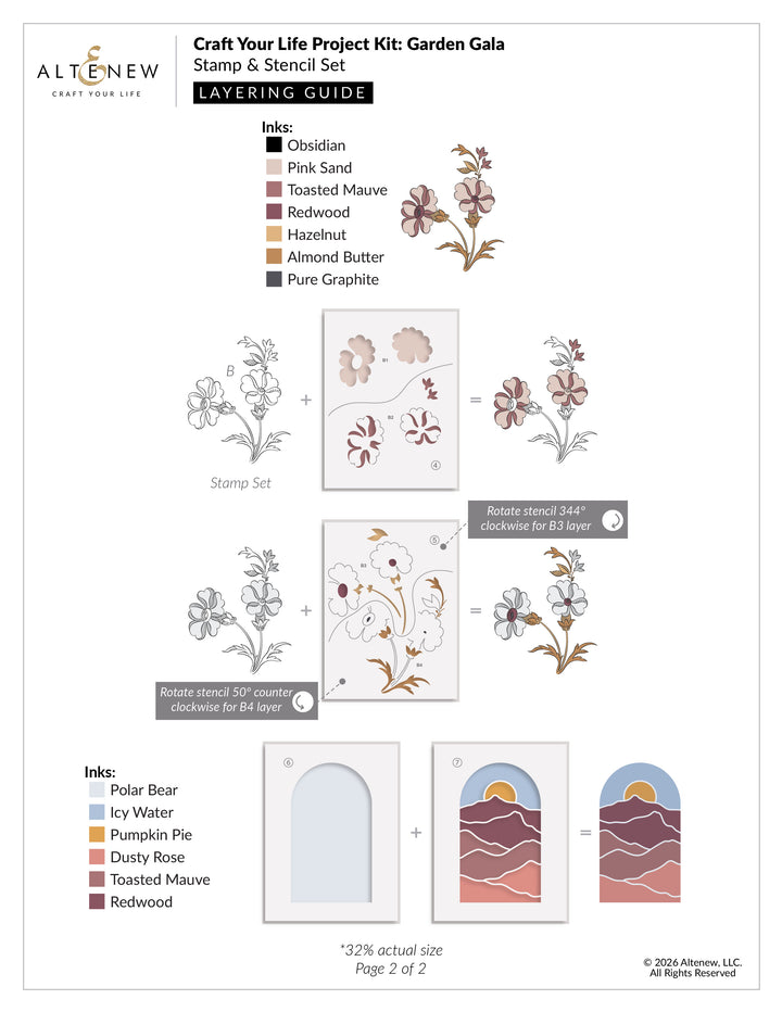 Craft Your Life Project Kit: Garden Gala - Altenew