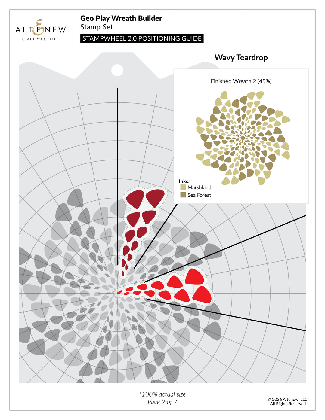 Geo Play Wreath Builder - Altenew