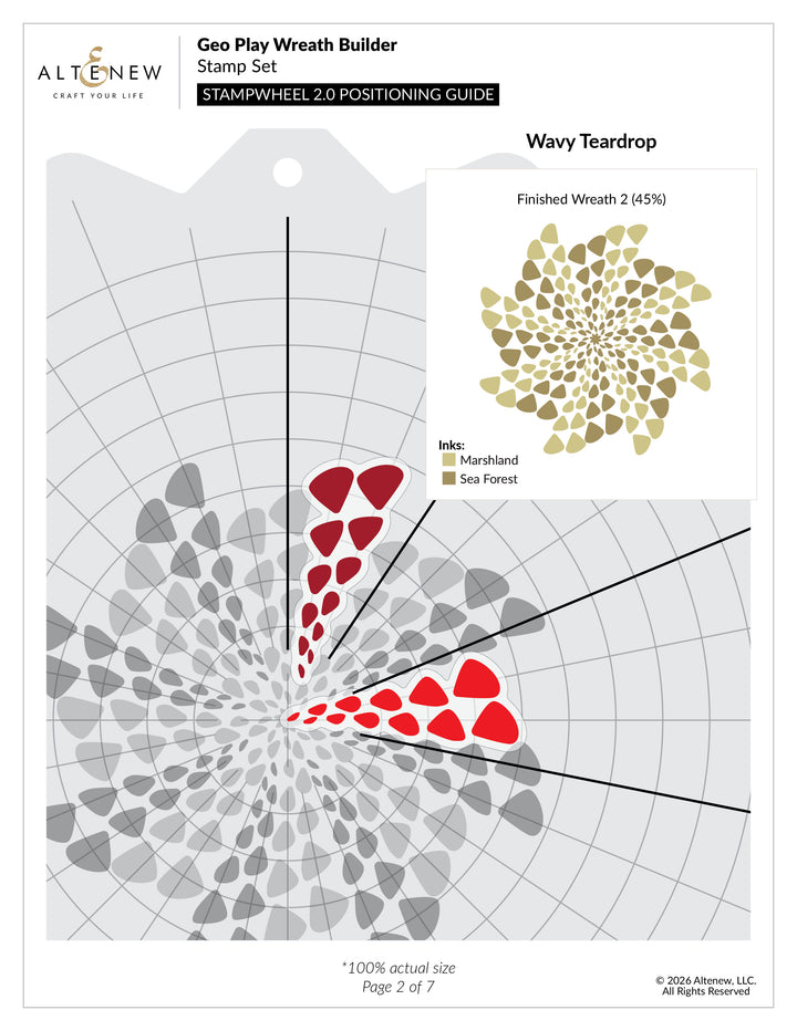 Geo Play Wreath Builder - Altenew