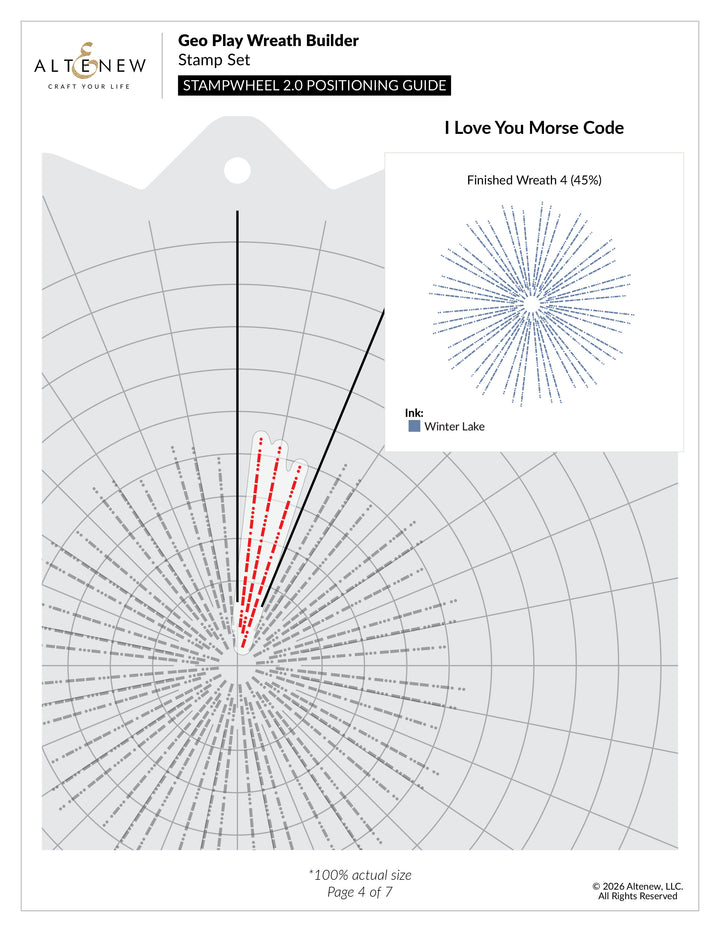 Geo Play Wreath Builder - Altenew