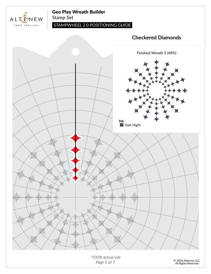 Geo Play Wreath Builder - Altenew