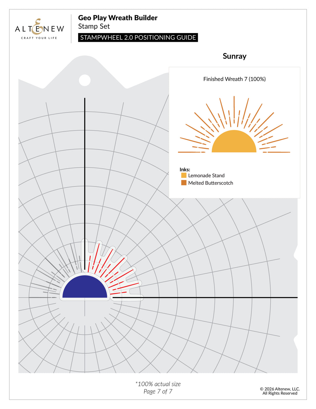 Geo Play Wreath Builder - Altenew