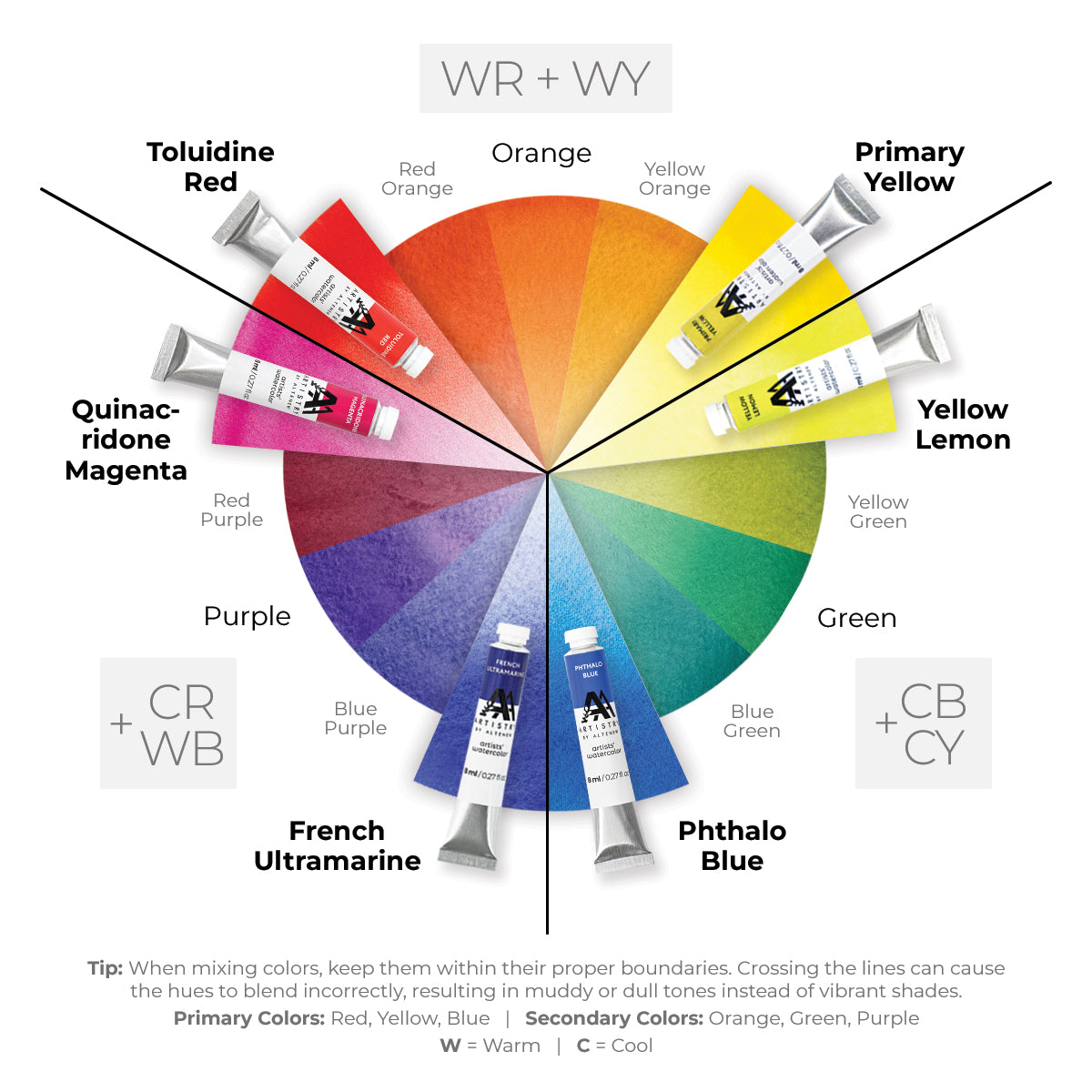 Split Primary Watercolor Bundle | Altenew