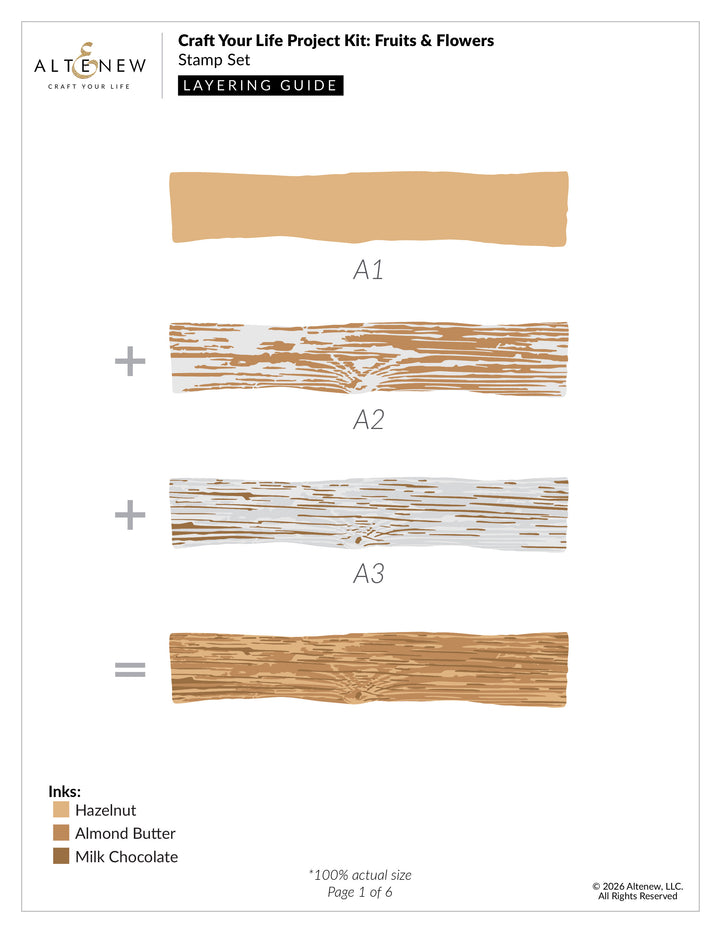 Craft Your Life Project Kit: Fruits & Flowers - Altenew
