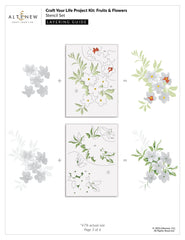 Craft Your Life Project Kit: Fruits & Flowers - Altenew