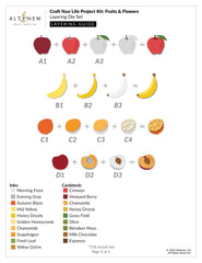 Craft Your Life Project Kit: Fruits & Flowers & Add-On Die Bundle - Altenew