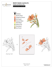 Build-A-Garden: Leaning Lily - Altenew