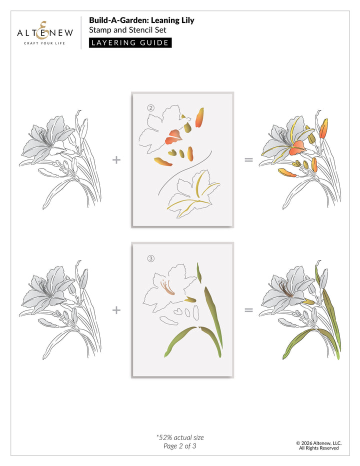 Build-A-Garden: Leaning Lily - Altenew