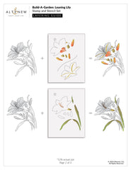 Build-A-Garden: Leaning Lily - Altenew