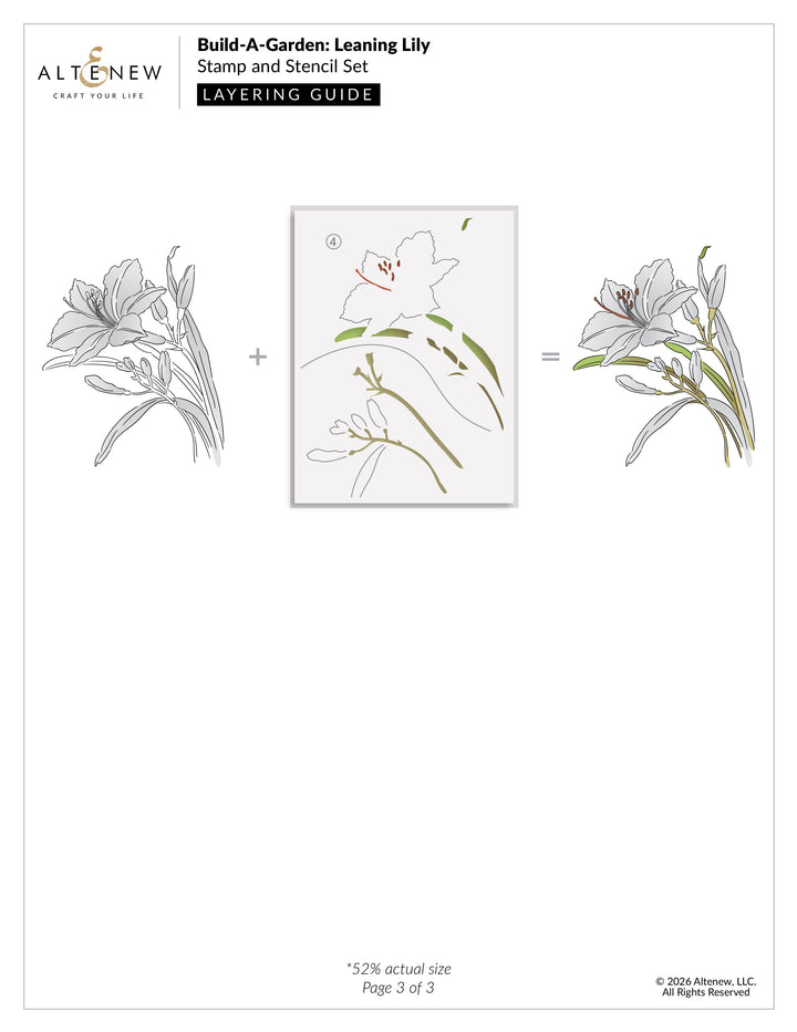 Build-A-Garden: Leaning Lily - Altenew