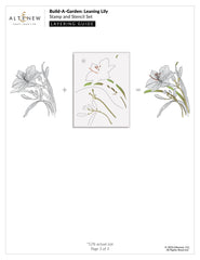 Build-A-Garden: Leaning Lily - Altenew