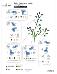Craft-A-Flower: Forget-Me-Not Layering Die Set - Altenew