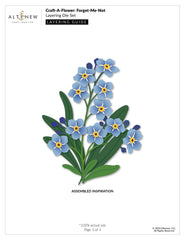 Craft-A-Flower: Forget-Me-Not Layering Die Set - Altenew