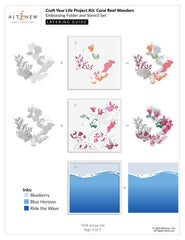 Craft Your Life Project Kit: Coral Reef Wonders - Altenew