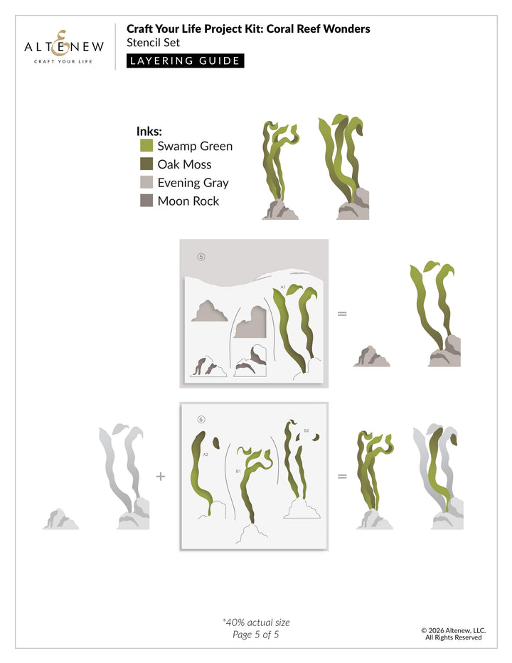 Craft Your Life Project Kit: Coral Reef Wonders - Altenew
