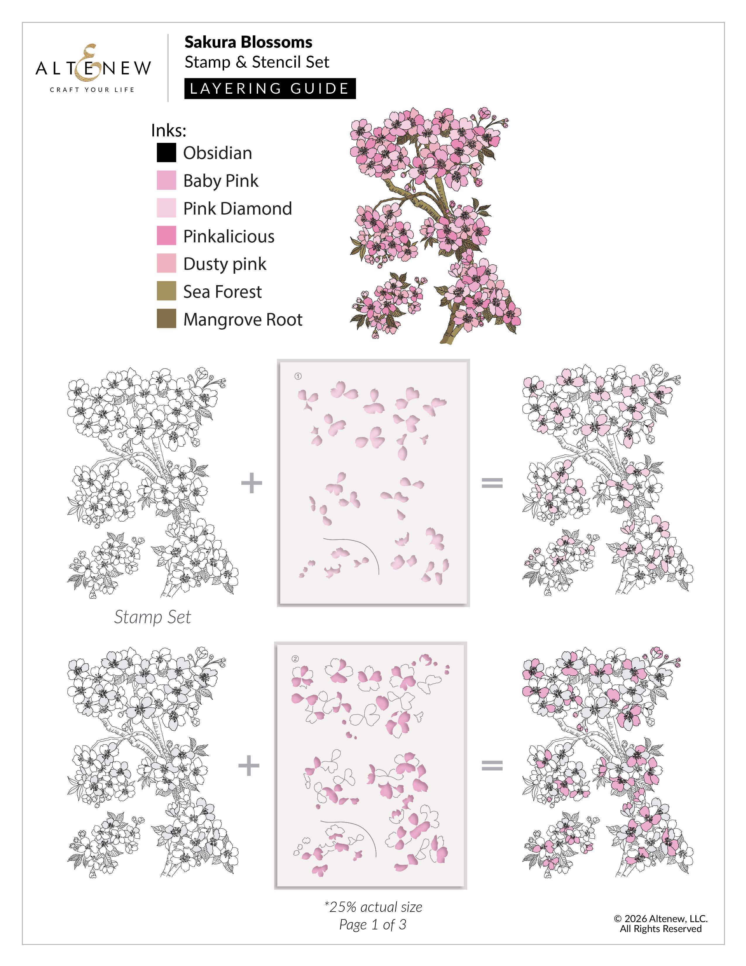 Sakura Blossoms | Altenew