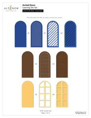 Arched Doors Layering Die Set - Altenew