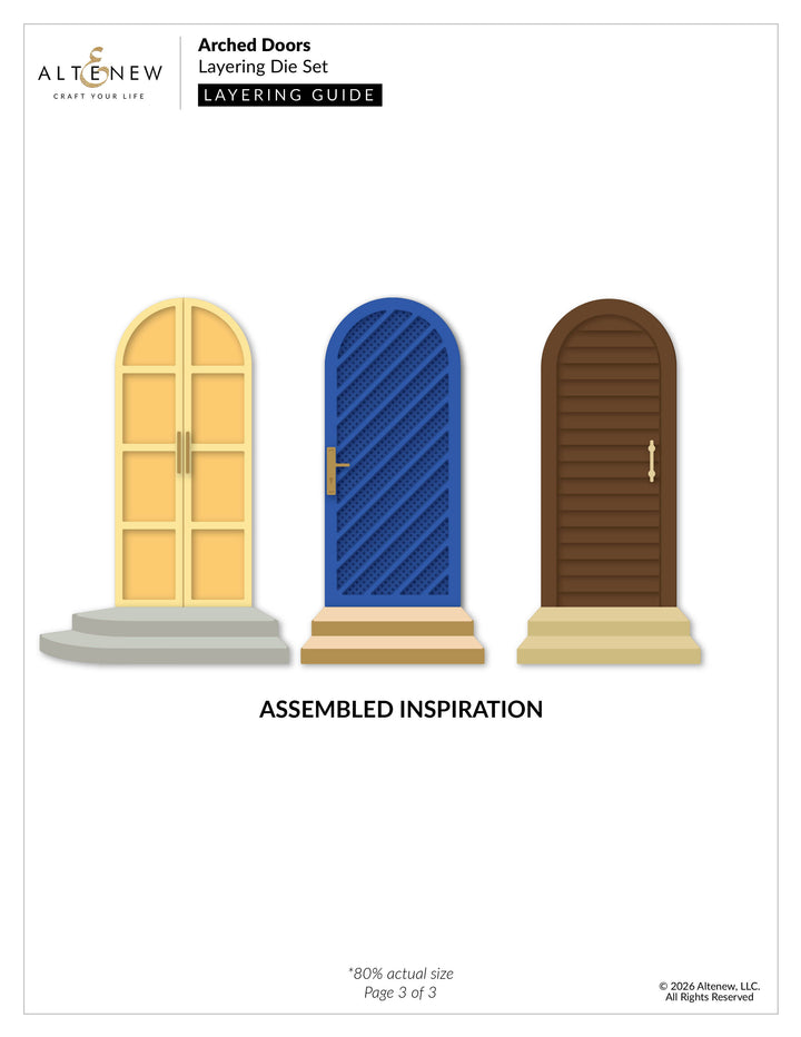 Arched Doors Layering Die Set - Altenew