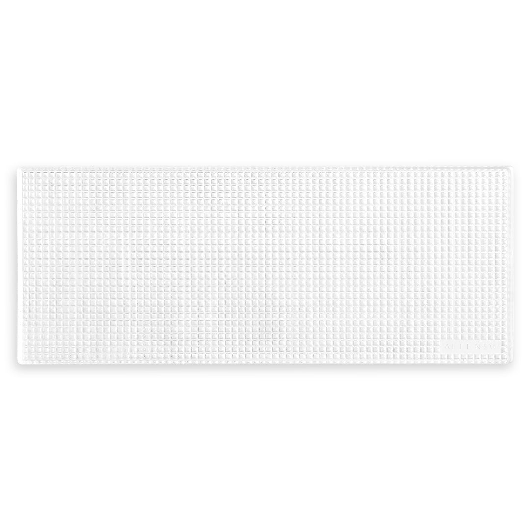 Altenew The Original Mini Sticky Mat, 9x3.5 inches, with classic grid pattern, used for crafting and holding small tools or materials.