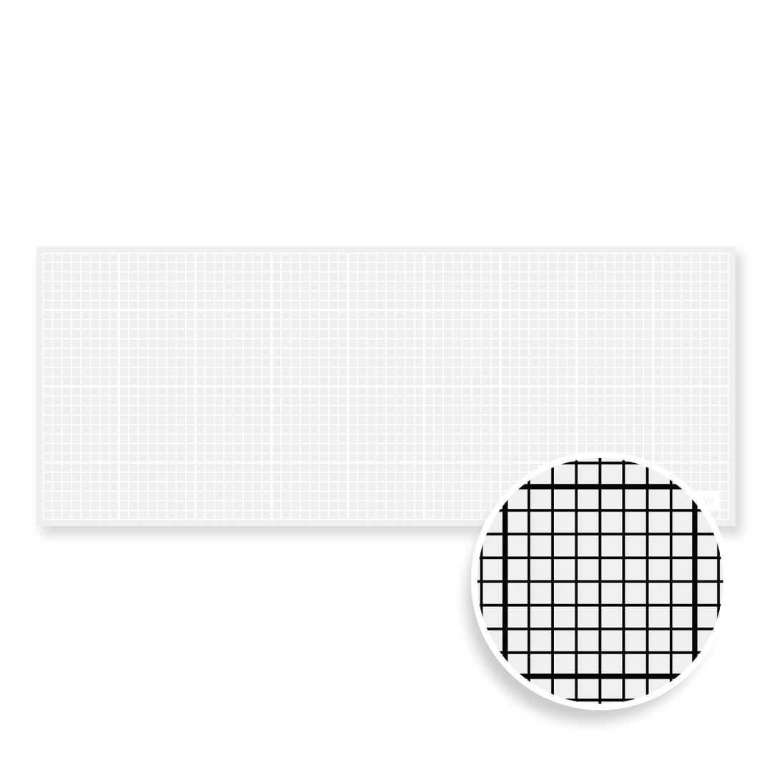 The Original Mini Sticky Mat: 9" x 3.5" (Classic Grid)