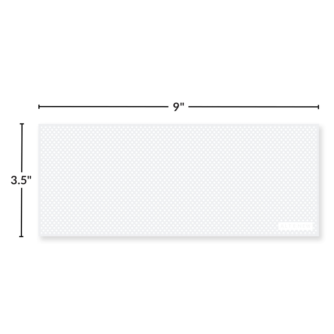The Original Mini Sticky Mat: 9" x 3.5" (Polka Dots)
