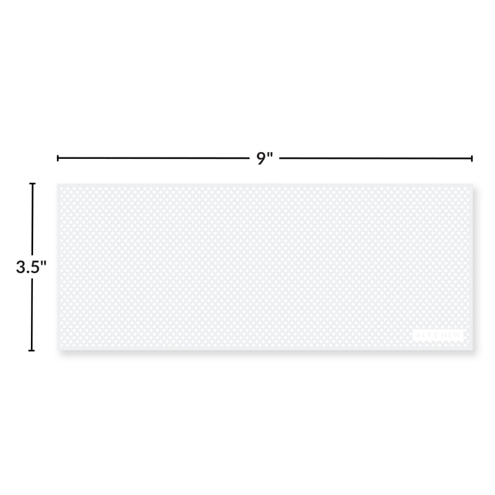 The Original Mini Sticky Mat: 9" x 3.5" (Polka Dots)