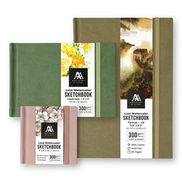 Luxe Watercolor Sketchbooks - The Full Collection - Altenew