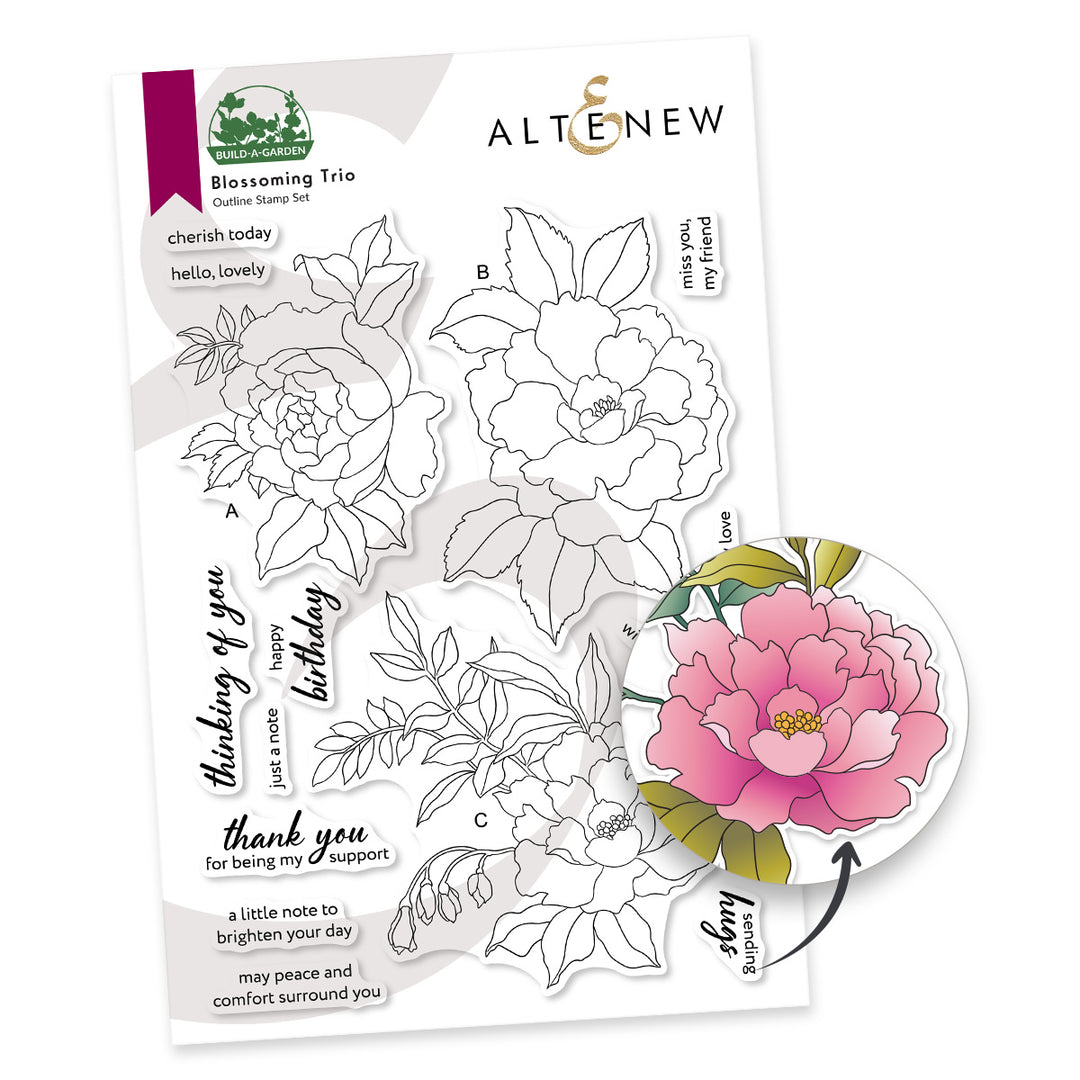Build-A-Garden: Blossoming Trio - Altenew