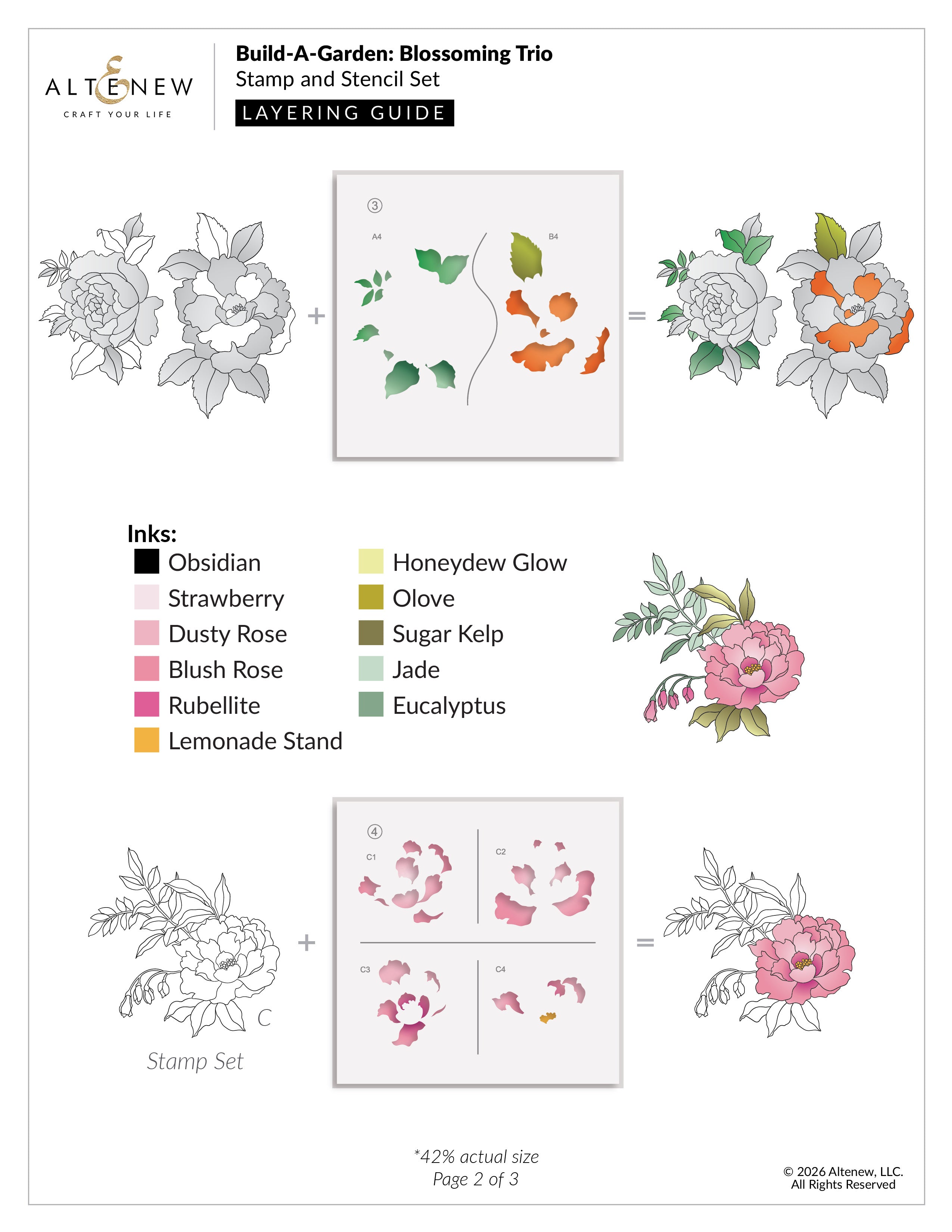 Build-A-Garden: Blossoming Trio | Altenew