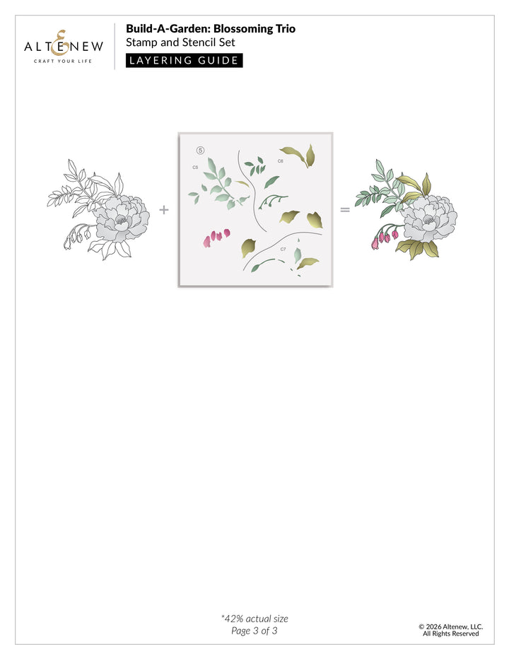 Build-A-Garden: Blossoming Trio - Altenew
