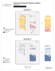 Craft Your Life Project Kit: Windows to Stillness - Altenew
