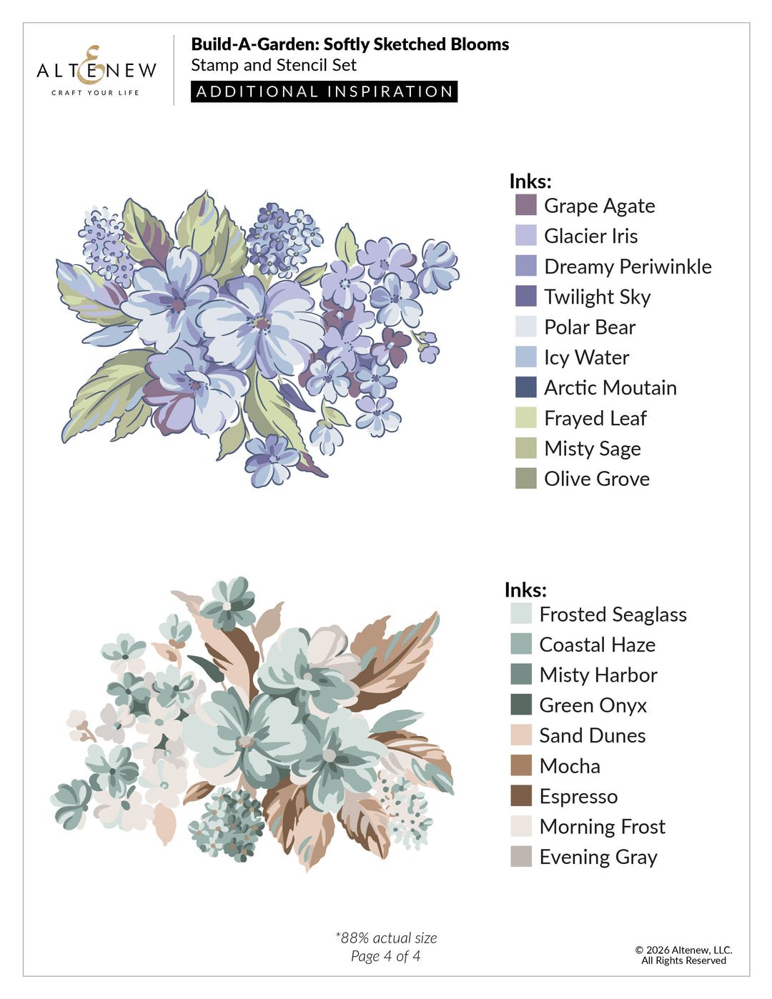 Build-A-Garden: Softly Sketched Blooms