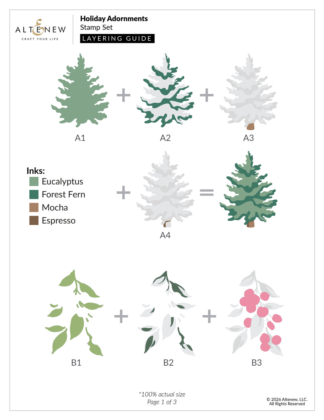 Holiday Adornments - Altenew