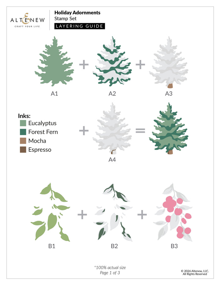 Holiday Adornments - Altenew