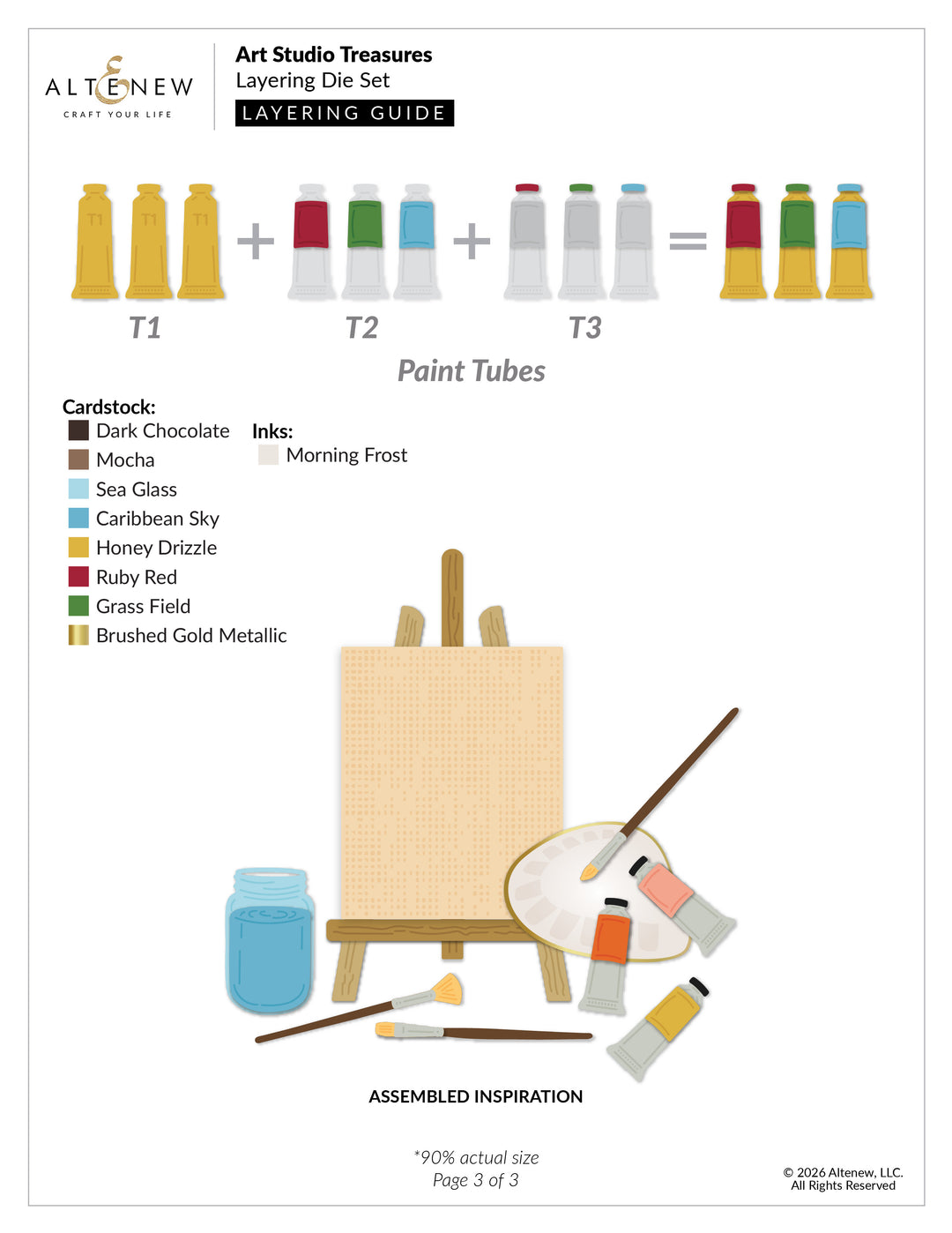 Art Studio Treasures Layering Die Set
