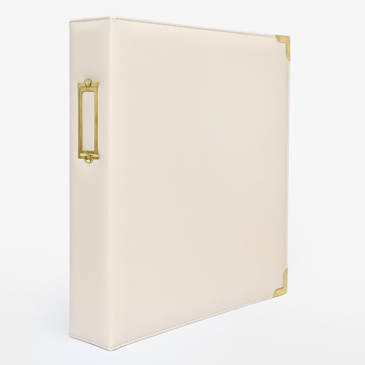 9x12 Three-Ring Album - Ivory
