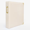 9x12 Three-Ring Album - Ivory