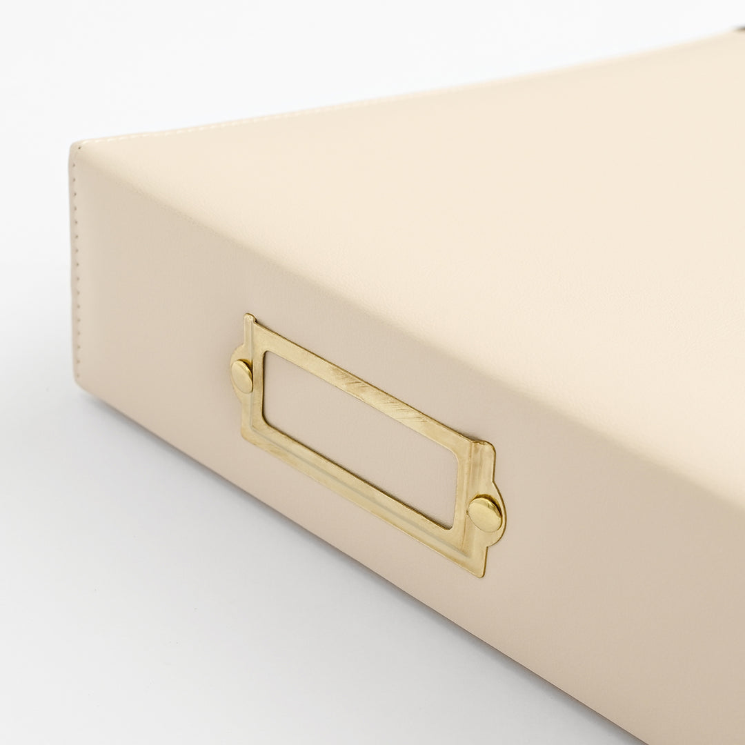 9x12 Three-Ring Album - Ivory
