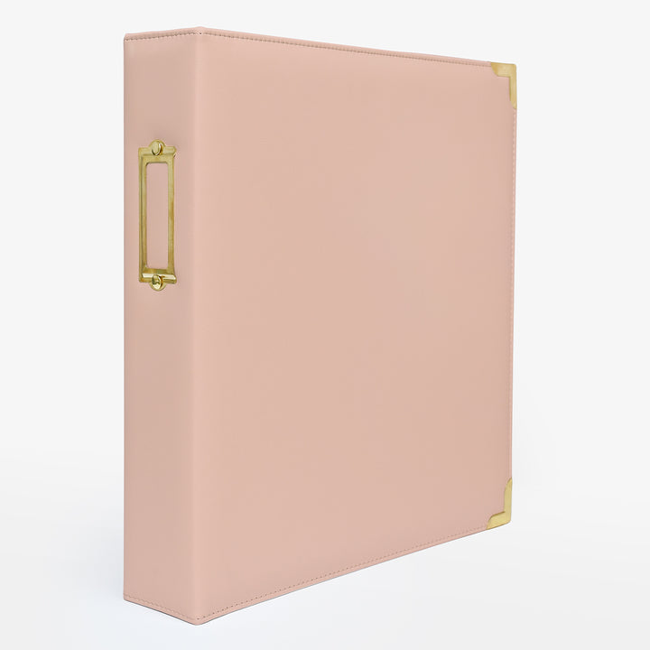 9x12 Three-Ring Album - Rouge