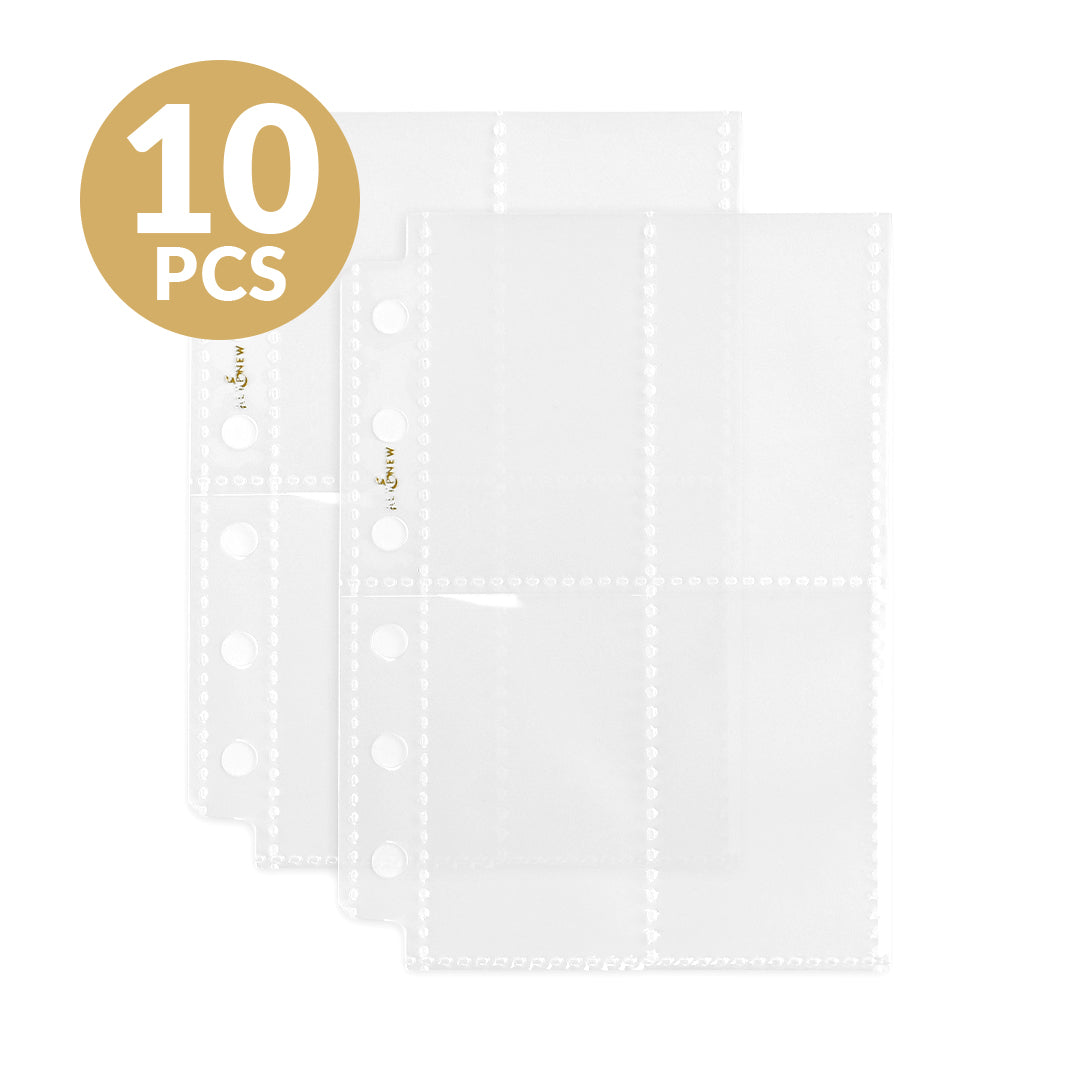 Altenew A7 Swatch Book Pocket Page Style B with 4 pockets per page, 10-pack tools set