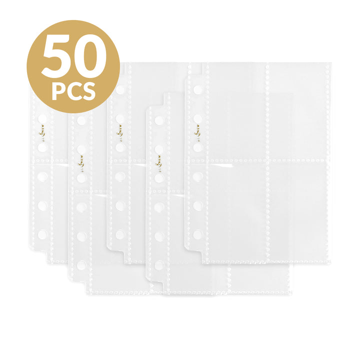 Altenew A7 swatch book pocket page Style B with 4 pockets per page, 10-pack package label