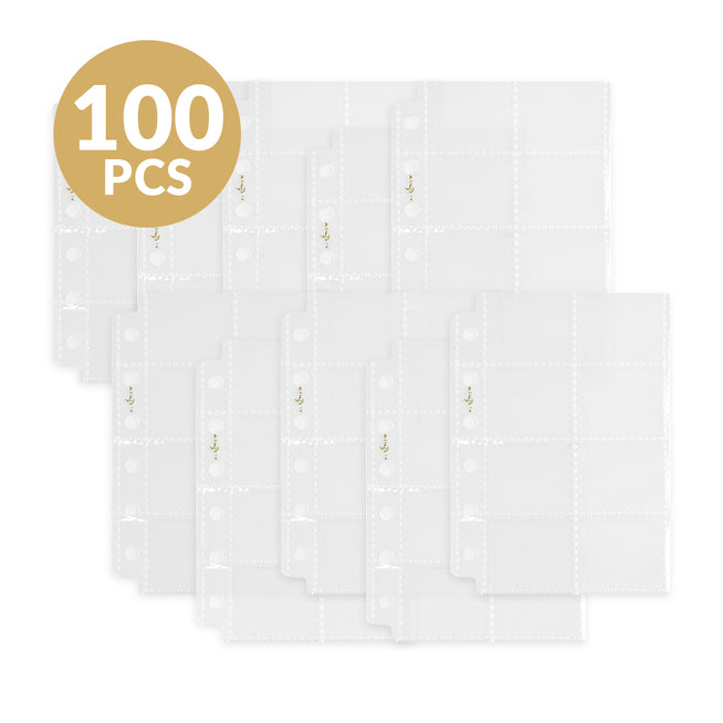 Altenew A7 Swatch Book Pocket Page Style C with 8 pockets per page, 10-pack