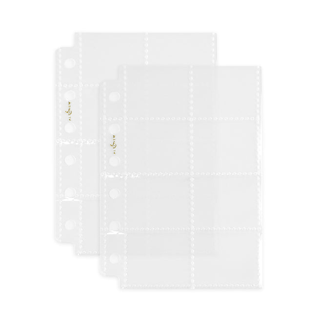 Altenew November 2026 Full Release Bundle swatch book with 8-pocket pages in style C, featuring colorful paper samples and labels.