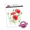 Altenew Craft-A-Flower Wild Poppies layering die set with detailed floral dies for paper crafting and card making.