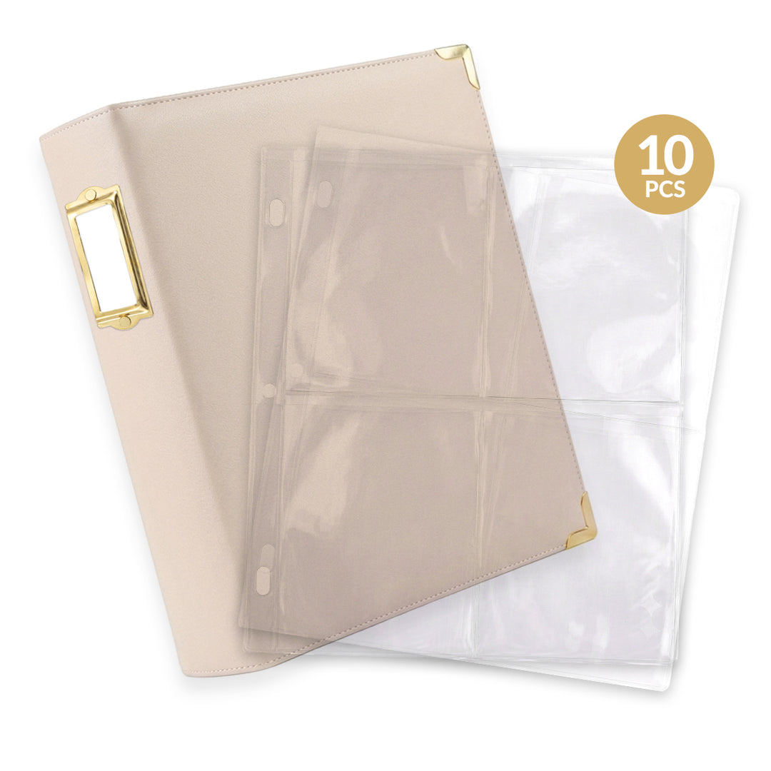 9x12 Three-Ring Album - Ivory
