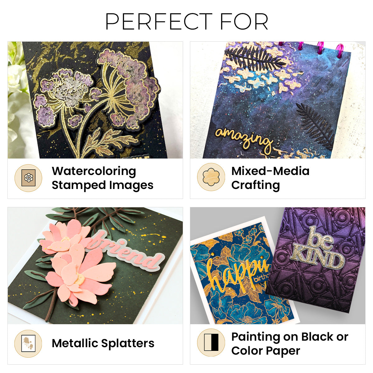 Metallic Watercolor 14 Pan Set | Altenew