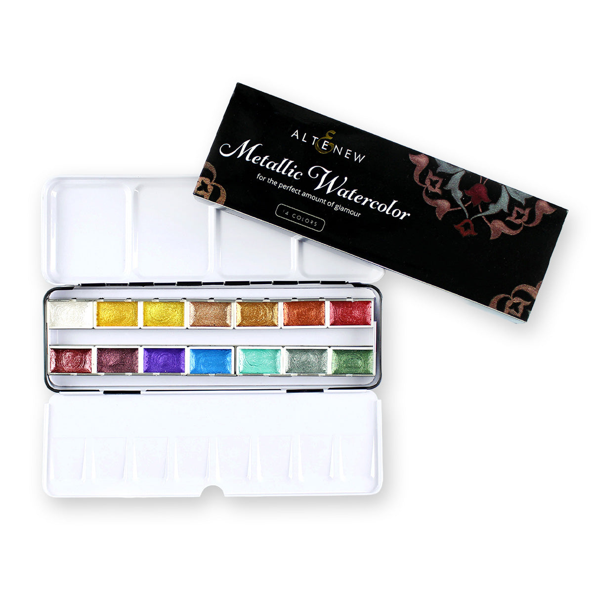 Metallic Watercolor 14 Pan Set | Altenew